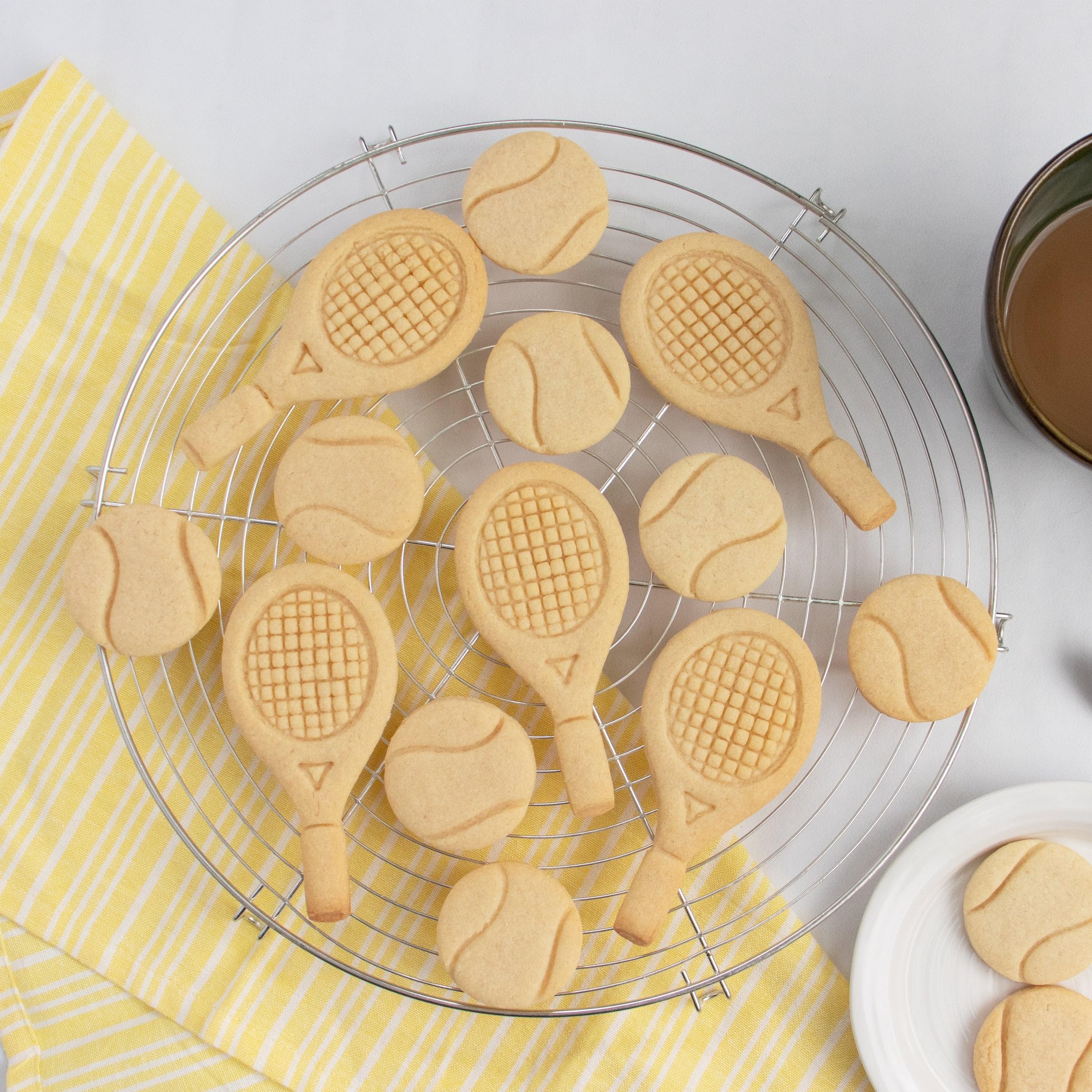 Amazon | BAKERLOGY テニス クッキー型セット（ラケット・ボール